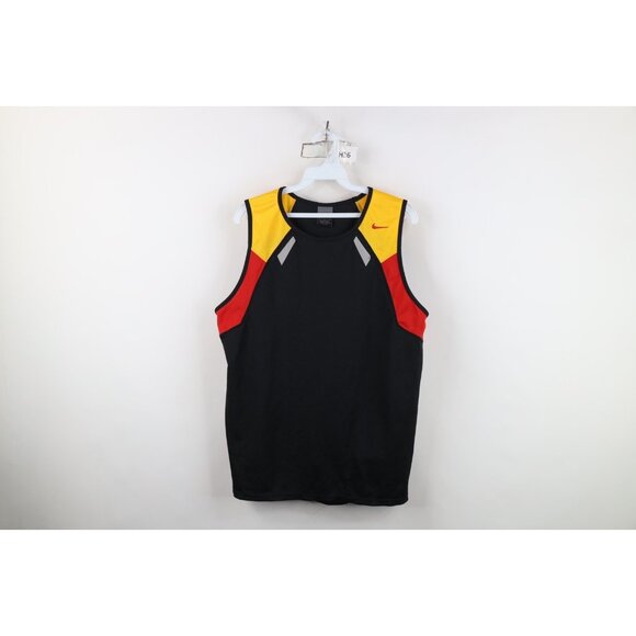 Vtg Nike Mens Large Travis Scott Mini Swoosh Reflective Tank Top Singlet Jersey - Picture 1 of 16